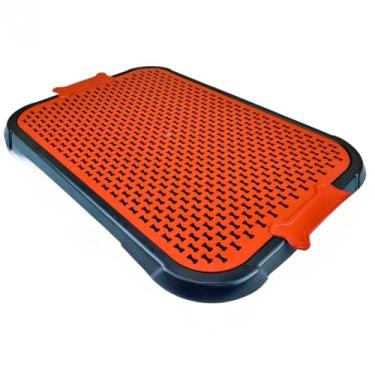 Imagem de Kit 50 SANITARIO CANINO CACHORRO EXTRA GRANDE TAPETE HIGIÊNICO BANHEIRO XIXI PET(Pipi-Vermelho)