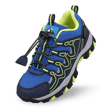 Imagem de UOVO- Sapatos para meninos Tênis para meninos Tênis para meninos Tênis de corrida Sapatos de caminhada à prova d'água Tênis esportivos para crianças Tênis antiderrapantes para atividades ao ar livre