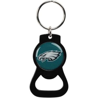Imagem de Aminco Chaveiro abridor de garrafas NFL Philadelphia Eagles, cor do time, 4 (NFL-BK-702-24-BK)