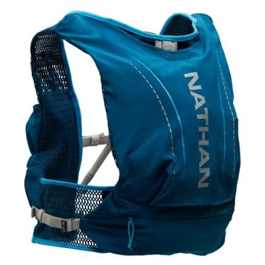 Imagem de Nathan Colete Vaporair Lite De 4 Litros E Mochila De Hidratação Com Bexiga De 2 Litros, Bolsos Frontais Para Garrafas De Água, Material Macio E Respirável Para Maior Conforto