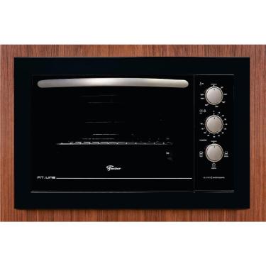 Imagem de Forno Elétrico de Embutir Fischer 48L Preto - 127V