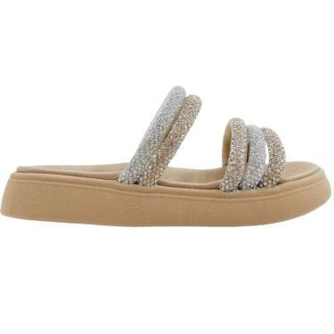 Imagem de Tamanco Infantil Menina Papete Casual Dia a Dia Passeio Escola com Strass Molekinha 2358.103