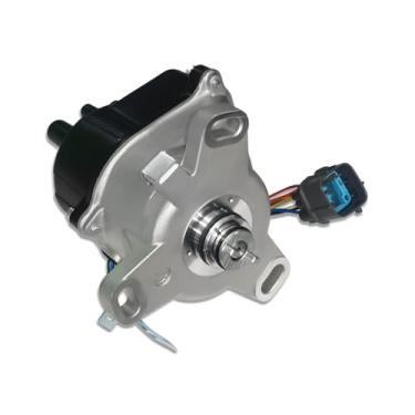 Imagem de Aflle Racing Distribuidor de ignição com tampa preta e rotor para Honda Civic Acura EL 1.6L 1996-1998 (OE: TD80U, DST17420)