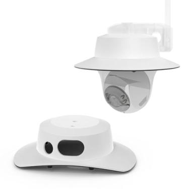 Imagem de Capa de chuva Sun Shade para câmeras de segurança Reolink, compatível com modelos Argus PT 5MP/2K, 4MP/2K, 3MP, 4K/8MP, Go PT Ultra
