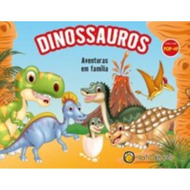Imagem de Livro Com Pop-Up - Dinossauros - Aventura Em Familia - Gato Amarelo