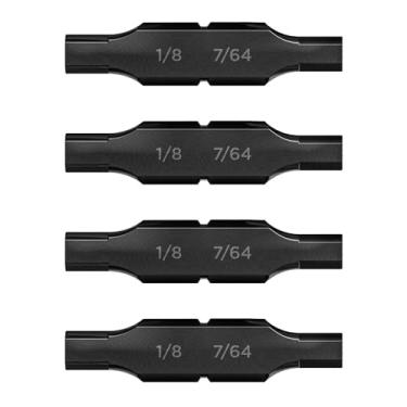 Imagem de Galvanox Pontas de substituição hexagonais de 1/20.3 cm - 7/162.6 cm para multiferramentas Leatherman (pacote com 4)
