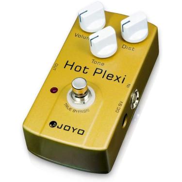 Imagem de Pedal do efeito joyo Hot Plexi simula amplificador jcm800 clássico com maior distorção para efeito de guitarra elétrica - True Bypass (JF-32)