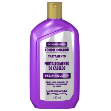 Imagem de Gota Dourada Condicionador Fortalecimento Desamarelador 430ml