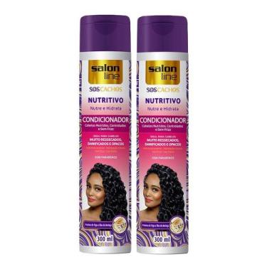 Imagem de Kit 2 Und Condicionador Salon Line Sos Nutri 300ml