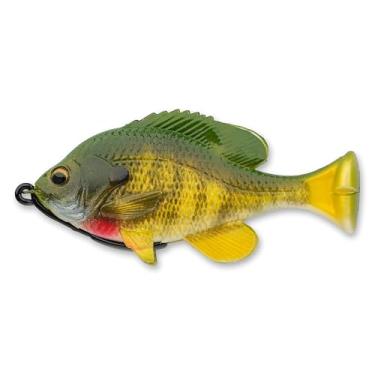 Imagem de Savage Gear Isca de pesca de corpo solto Pulse Tail Bluegill, 3,5 g, Gill vívido, contornos realistas, cores e movimento, construção durável, anzol de pesca pesado, design 100% sem obstáculos