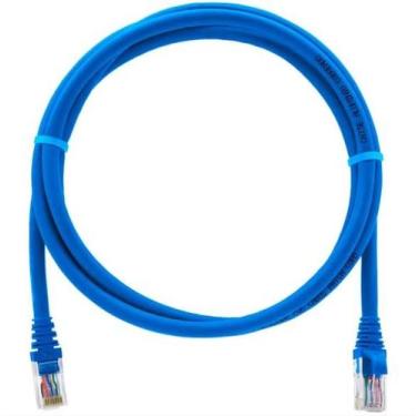 Imagem de Patch Cord Cat.5e U/UTP Multilan CM T568A/B 2M Azul Furukawa