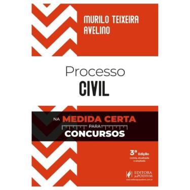 Imagem de Processo Civil Na Medida Certa Para Concursos - 2025