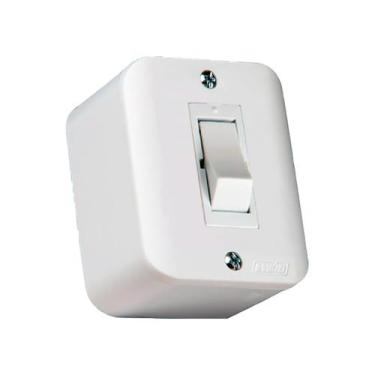 Imagem de Interruptor Simples Romazi Jeri Sobrepor