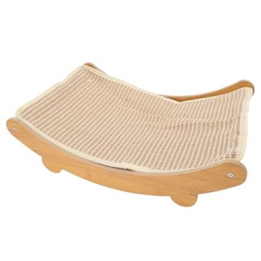 Imagem de Cat Scratcher Hammock Scratching Pads Sofá Bed Bed Cat Scratch Móveis Protetor Cat Scratcher Bed Cat Scratchboard Para Lounge de Gato e Relaxar Uma Rede de Arranhões de Gato, Madeira, Madeira (Médio)