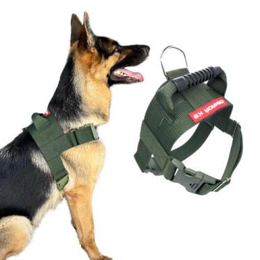 Imagem de Peitoral Tático - Tamanho G - Canadá K9 - Canadá K9 Acessórios, Verde 