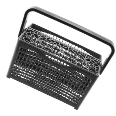 Imagem de Cesta de armazenamento de talheres para lava-louças 23,1 x 12,4 x 13,1 cm, compatível com Maytag/Kenmore/Whirlpool/LG/Kitchenaid