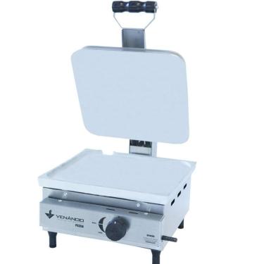 Imagem de Prensa Chapa Grill Alumínio Lisa 35a Pg35a Venâncio