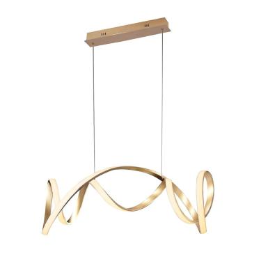 Imagem de Dinamica Pendente Dcd015051 Led 65w Dourado Silic Autovolt