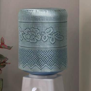 Imagem de Capa De Galão De Agua Interlar Em Renda Retro 20 Litros Pistache