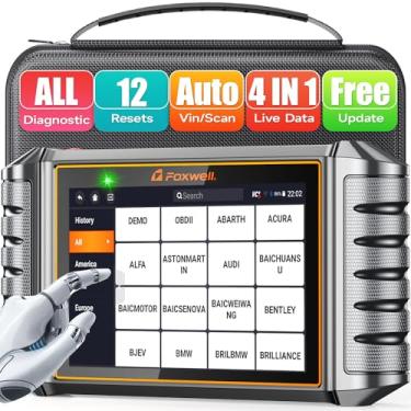Imagem de Scanner FOXWELL NT726 2024, ferramenta de digitalização automotiva, todos os sistemas de diagnóstico de carro com mais de 12 redefinições de serviço, scanner FOXWELL OBD2 para todos os veículos,