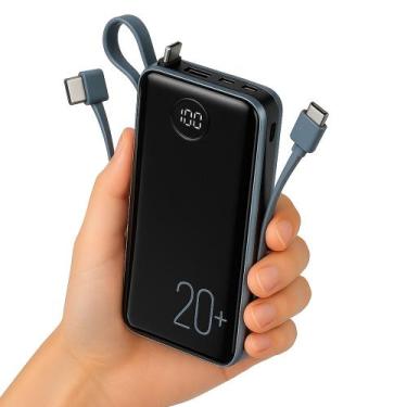 Imagem de Power Bank 20000mah Carregador Rápido Portátil Com Display - Dallas St