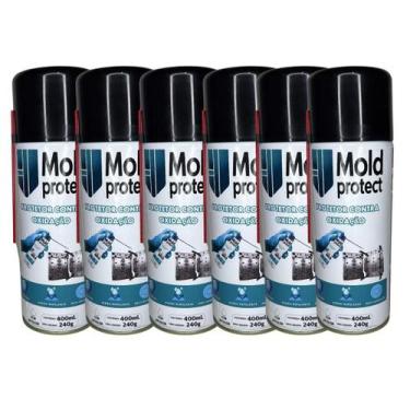 Imagem de Protetivo Spray Ceroso Azul Moldes Injeção Plástica 6 Latas - RSPLUB