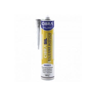 Imagem de Silicone Cibra Acetico Branco 260G Blister - Marca