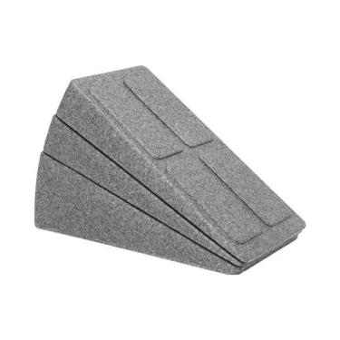 Imagem de Conjunto De 3 Blocos De Yoga Antiderrapantes Ajustáveis Para Agachamen