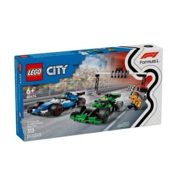 Imagem de LEGO City - F1 Grid com carros de corrida VCARB e Sauber 60474