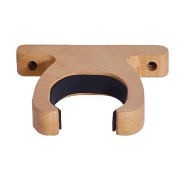 Imagem de Kokiya Suporte para flauta Hulusi Suporte para taco de beisebol portátil para instrumento chinês para aprendizagem de música de aniversário Desempenho, Marrom Claro