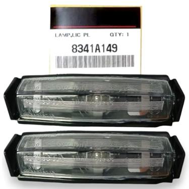 Imagem de Par de Lanternas de Placa Traseira para Mitsubishi Pajero Dakar 2018 a 2024