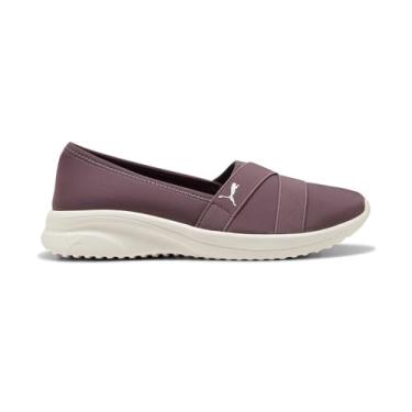 Imagem de PUMA Tênis feminino Adelina 2.0, Branco quente com passas Ah25, 36