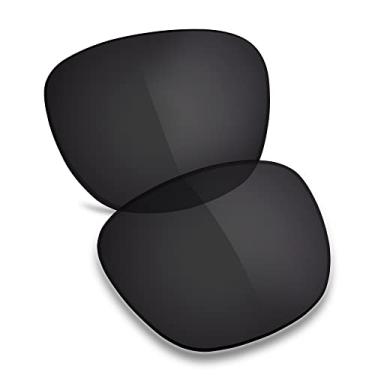 Imagem de TRUSHELL Lentes de reposição polarizadas para OAKLEY Enduro OO9223 Óculos de sol preto escuro - Polarizado