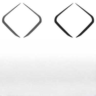 Imagem de Faca de vento Spoiler Tuning Air Blade Divisor lateral do para-choque dianteiro compatível com X5 G05 LCI M Sport 2023+ Kit de carroceria acessórios para carro (aparência de fibra de carbono)