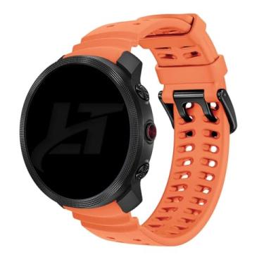 Imagem de Pulseira 22mm Vantage LTimports compativel com P. Vantage M3, Vantage M2, Vantage V3, Grit X, Grit X Pro, Grit X2 Pro Titan, Galaxy Watch3 45mm Sm-R840/Sm-R845, Galaxy Watch 46mm Sm-R800/Sm-R805 (LT-Laranja)