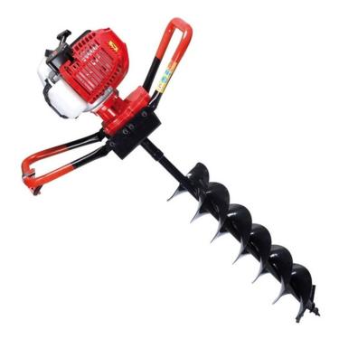 Imagem de Perfurador De Solo Kawashima Ed43 Bd 43cc Com Broca 80x15cm