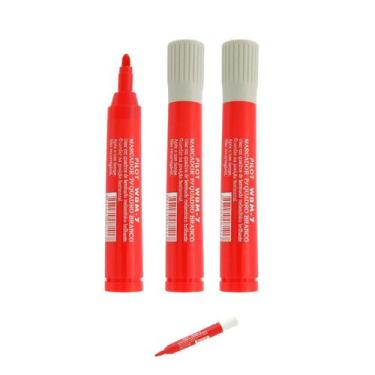 Imagem de Caneta Marcador WBM 7 Pilot Vermelho Quadro Branco Kit 3