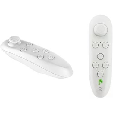 Imagem de Controle Joystick Bluetooth Sem Fio para Android, iPhone, PC, Tablet e Smart TV – Compatível com Jogos Mobile e Emuladores, Kit com 2 Unidades