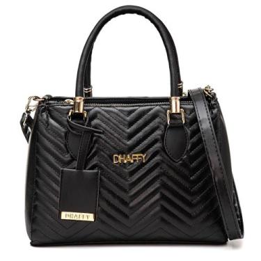 Imagem de Bolsa Feminina Báu Matelassê Alça de Mão e Transversal - Dhaffy Bolsas