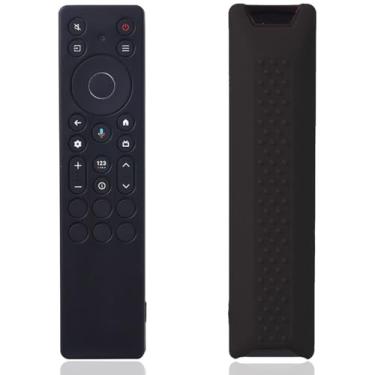 Imagem de Capa para controle remoto TCL RC813A FMB1 RC923A FMB1 2025, capa de silicone antisujidade à prova de choque compatível com controle remoto TCL 2025 lavável an-ti antiderrapante não irrita a pele