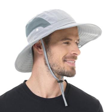 Imagem de Chapéu de sol Rosoz com proteção UV de aba larga para homens e mulhere