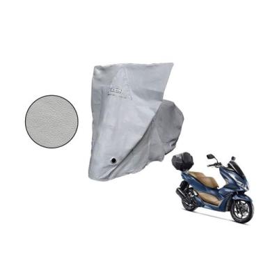 Imagem de Capa Protetora Moto Honda PCX 150/ 160 com Baú Cinza - Kahawai, cinza