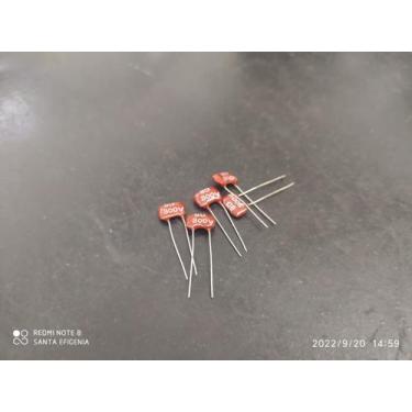 Imagem de 1x Capacitor Mica Prata 8pf/300v Tolerancia 0,5pf Icl