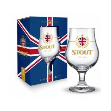 Imagem de Taça Dublin para Cerveja em Vidro Inglaterra 400ml - BrasFoot