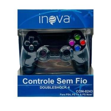 Imagem de Controle Inova Doubleshock, Sem Fio Para PS4, PS TV, PS Now
