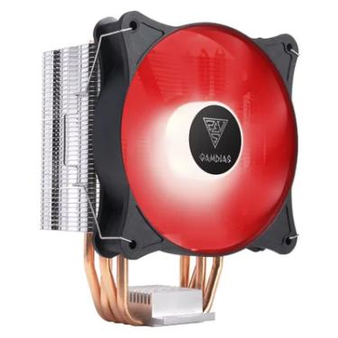 Imagem de Cooler FAN Gamdias Boreas E1-410, 120mm, LED Vermelho - Preto