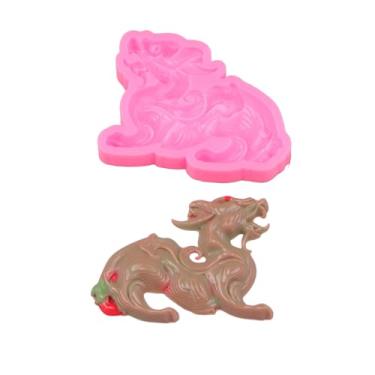 Imagem de Angel Wings Molde de silicone animal molde de bolo chocolate super brilhante resina epóxi molde de fundição artesanato DIY moldes de bolo fondant