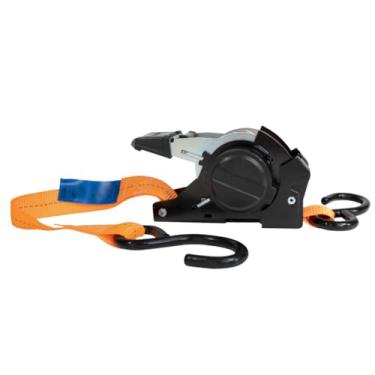 Imagem de Cinta com Catraca Automática p/Amarração de Cargas 680Kg 25mm x 3,6m