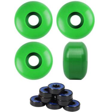 Imagem de Rodas de skate TGM Skateboards ABEC 7 Bearings 52mm Green