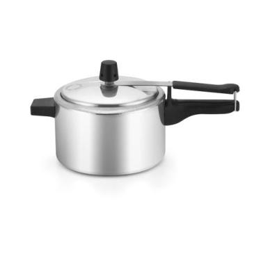 Imagem de Panela De Pressão Fechamento Interno 2,5L Polido Nacional - Aluminio N